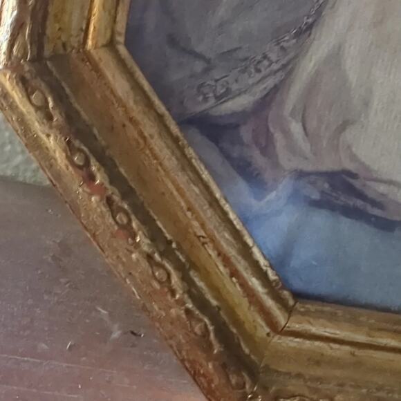 Vintage Framed Print Miss Jane Bowles Artist Joshua Reynolds Italy 13.5" × 8.75" - Picture 5 of 8